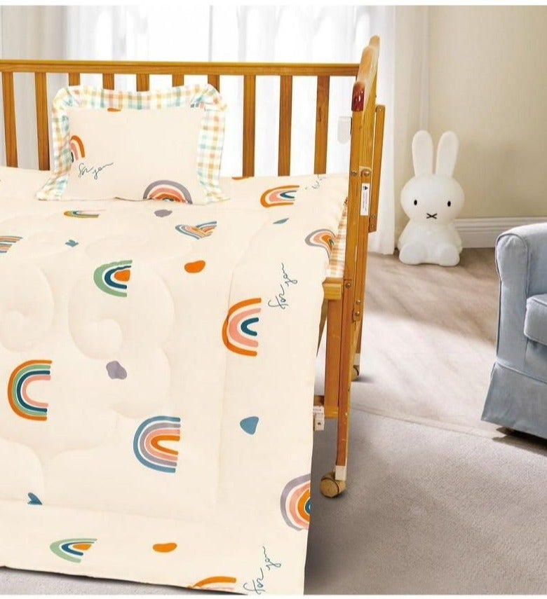 برايدس مفرش مواليد3قطع بدون حواجزباشكال جديده - Image 1