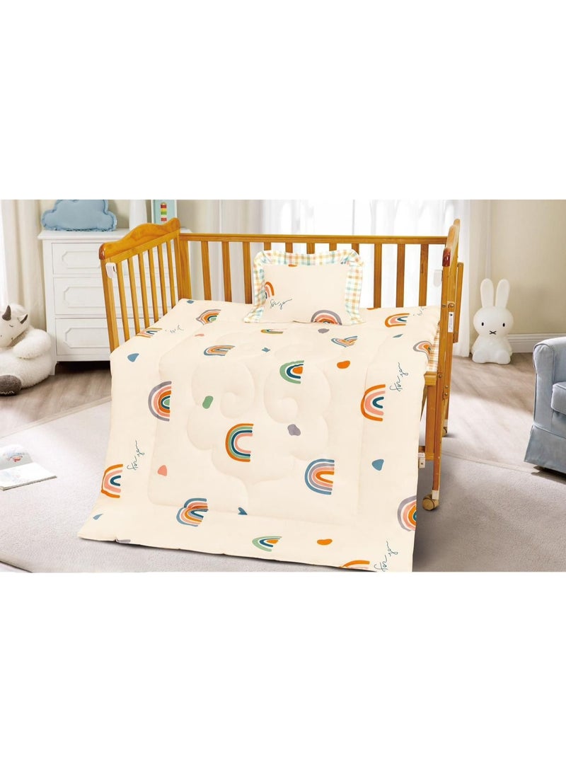 برايدس مفرش مواليد3قطع بدون حواجزباشكال جديده - Image 2