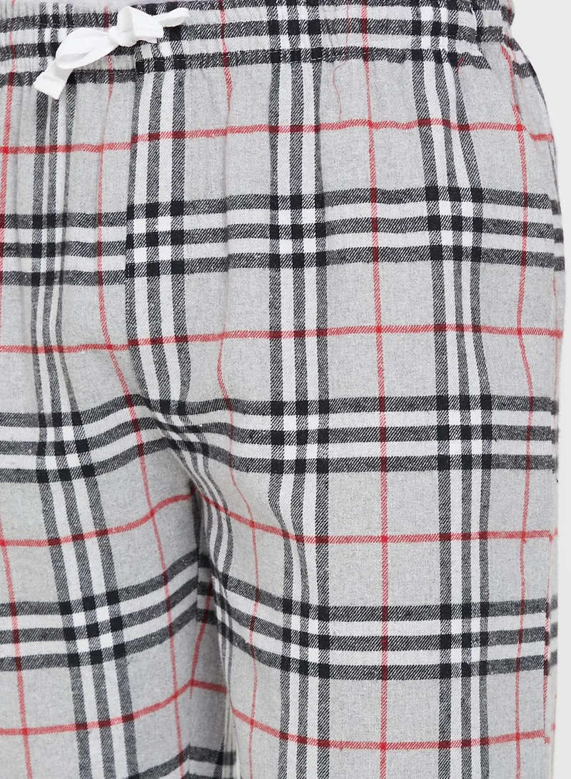 Seventy Five Plaid Nightwear Bottoms