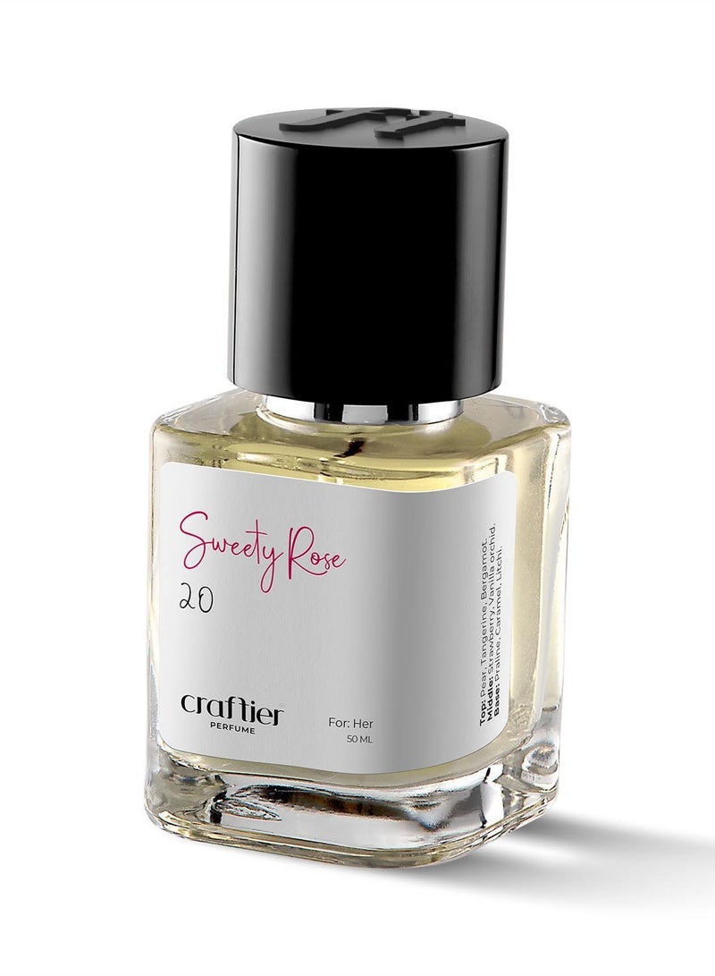 Craftier Perfume Sweety Rose - Inspired by La Nuit Tresor - Image 1