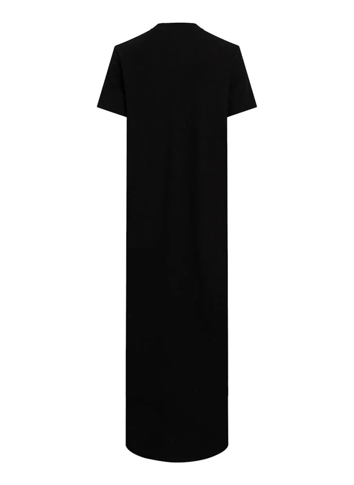 Calvin Klein Jeans Straight Black Maxi Dress