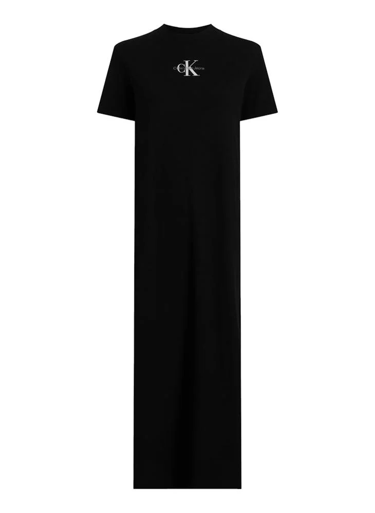 Calvin Klein Jeans Straight Black Maxi Dress