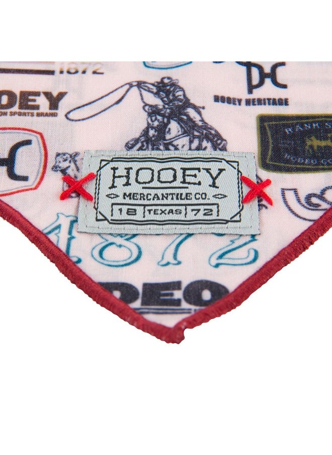 وشاح الكلب Hooey Nomad، وشاح الكلب المصنوع من البوليستر مع طبعات مستوحاة من الرسوم، Hooey Rodeo  - Image 2