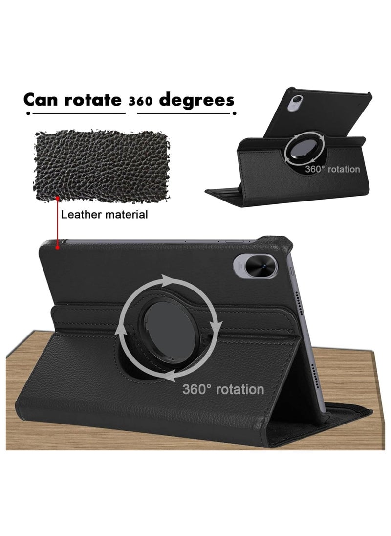 غلاف جلد متوافق مع جهاز هواوي ميتباد 11.5s 2024، غلاف دوار للتابلت، غلاف حماية من جلد PU، قاعدة بزاوية 360 درجة متعددة الزوايا تناسب هواوي ميتباد 11.5s 2024 - pzsku/Z530D234F028DE4666B21Z/45/_/1727488768/4eb5a429-dadd-4ad5-91d4-ac570c3ac54d