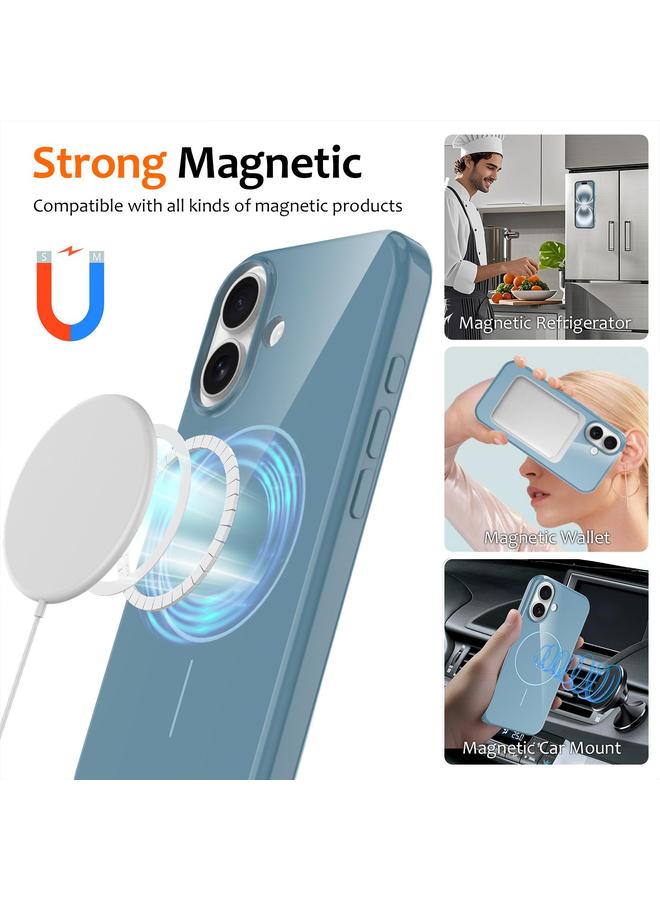 إيروريكس جراب هاتف iPhone 16 Plus لامع من مادة TPU المقاومة للصدمات مع حبل تثبيت - Image 2