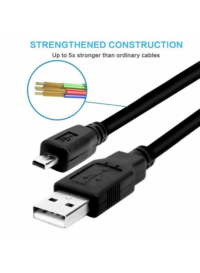 WZHENB Replacement USB Camera Transfer Data Charger Charging Cable Cord for Olympus Stylus CB-USB7 SZ-15 X-990 VG-120 VG-140 VG-160 VR-120 VR-130 VR-310 VR-320 VR-330 VR-340 VR-350 VR-360 VH-210 FE-20 FE45 - Image 4