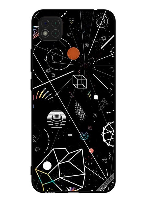 Protective Case Cover For Xiaomi Redmi 9C Geometric Shapes