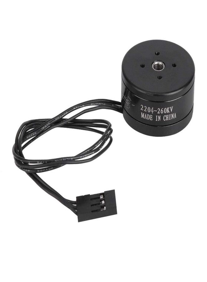 DAUERHAFT Drones Brushless Motor, Outdoor 260KV, 80t 1 for 3A Hollow Shaft Brushless Motor Drones, Low Noise and Low Power Consumption, for RC Drones, Camera((2204)) (1pcs) - Image 1