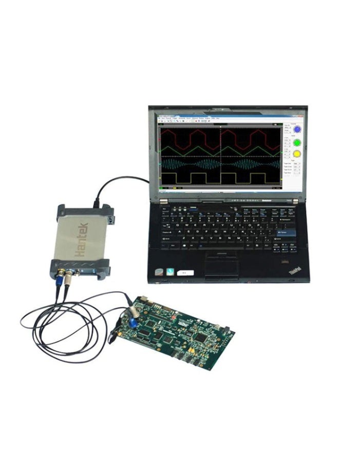 Hantek 6022BL PC Digital Portable Oscilloscope 16 Channels 20MHz 48MSa/s Storage Multifunctio Logic Analyzer Handheld USB Oscilloscope - Image 5