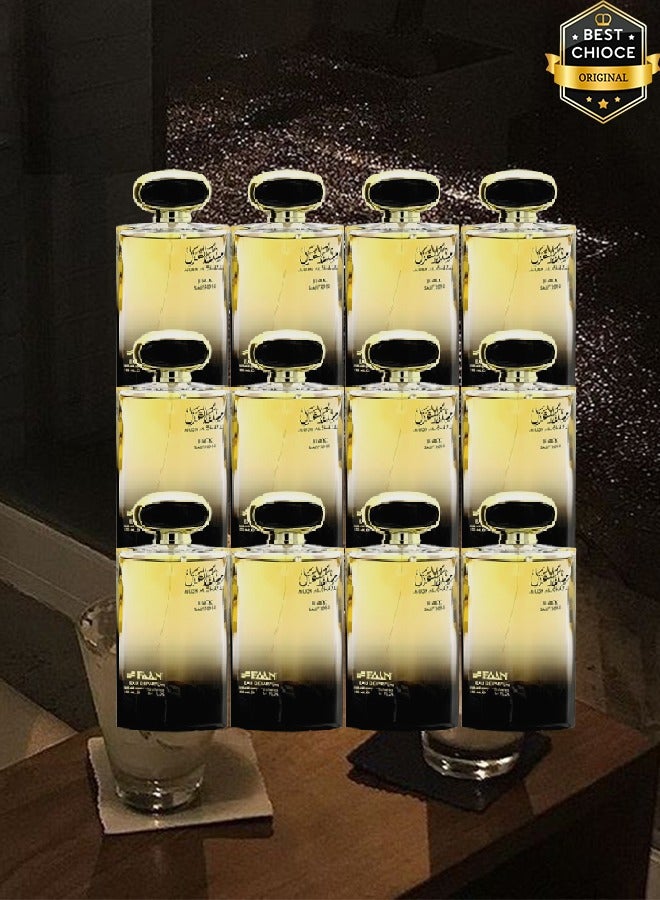 فاان 12 قطع عطر مسك الغزال بالزعفران الأسود 100 مل - Image 1