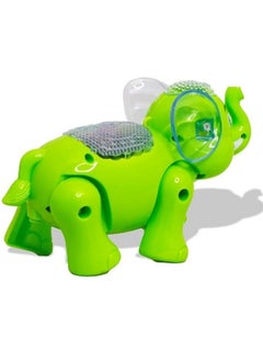 Manos Clever Elephant 3D Musical Toy with Light and Sound Assorted Color (Pink, Multicolor) Toy  - Image 1