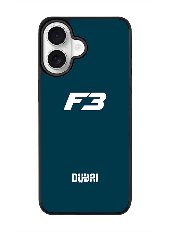 Stylizedd iPhone 17 Case, [Compatible with MagSafe] Slim Magnetic cover Phone Case iPhone 17 - Faz3 Dubai Blue - Image 1