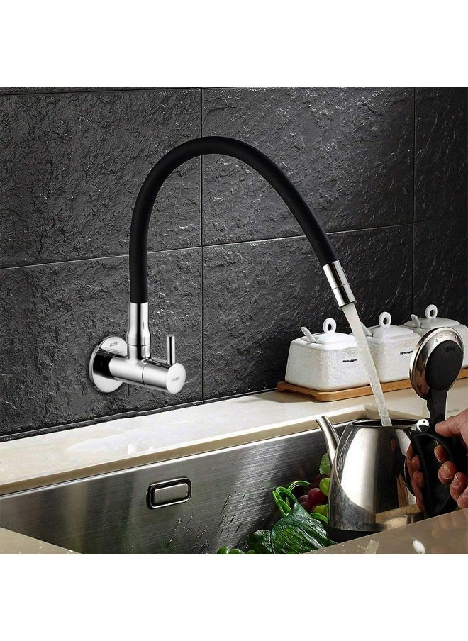 ALTON GRC3836 Brass Sink Cock with Dual Flow Flexible Swivel Spout, Black & Chrome Finish - pzsku/Z530DCC3E258C0901B31BZ/45/_/1740982748/a0b3d1d7-f774-4054-8c9a-9ca6063024df