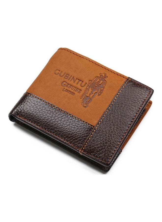 NIBEMINENT Leather Wallet Brown  - Image 3