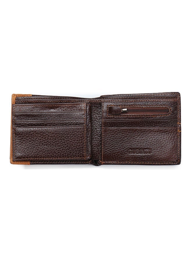 NIBEMINENT Leather Wallet Brown  - Image 4