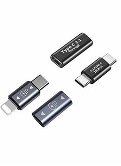 SYOSI USB C Adapter, Type-C Devices, Supports Charging, Data Transfer Expansion, 10Gbps Rate, for Type C Devices Such as Huawei, for Samsung, for MacBook (4 pcs)  - Image 1