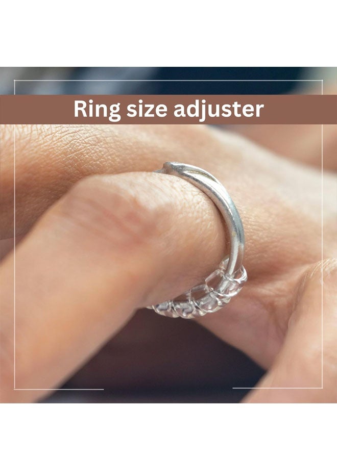 Ring Size Adjuster for Loose Rings - 12 Pcs Transparent Ring Snuggies - Unisex and Traditional - 2mm to 5mm 4 Sizes 3Pcs Each - Image 5