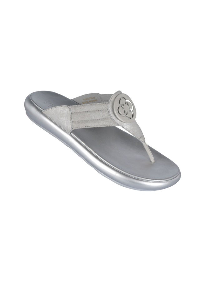 Michelle Morgan 092-2410 Michelle Morgan Ladies Casual sandals 114RC71H Silver 36 - Image 1