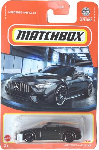 MATCHBOX ماتش بوكس مرسيدس AMG SL 63، رمادي 72/100 - Image 2