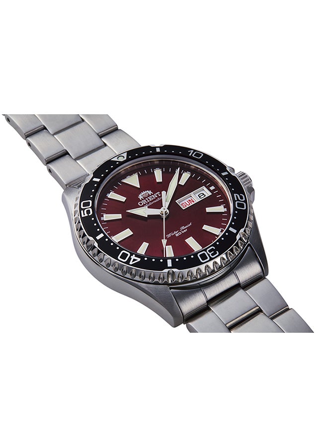 ORIENT Men Mechanical Sports Men’s Watch RA-AA0003R, Red Dial 41.8mm, 200M WR - Image 2