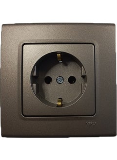 Viko Linnera Life Anthracite Grounded Socket Frameless - 90445008  - Image 2