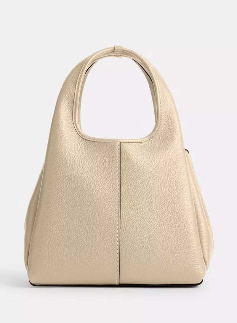 coachoutlet Coach Lana Women's Shoulder Bag 23, Women's Tote Bag, Women's Hand Bag, Women's  Travel Bag, Brass/Ivory - Image 2