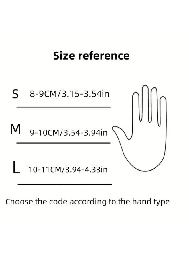 20 Pcs Disposable Black Nitrile Gloves S Size Powder Free Latex Free Household Cleaning - Image 4