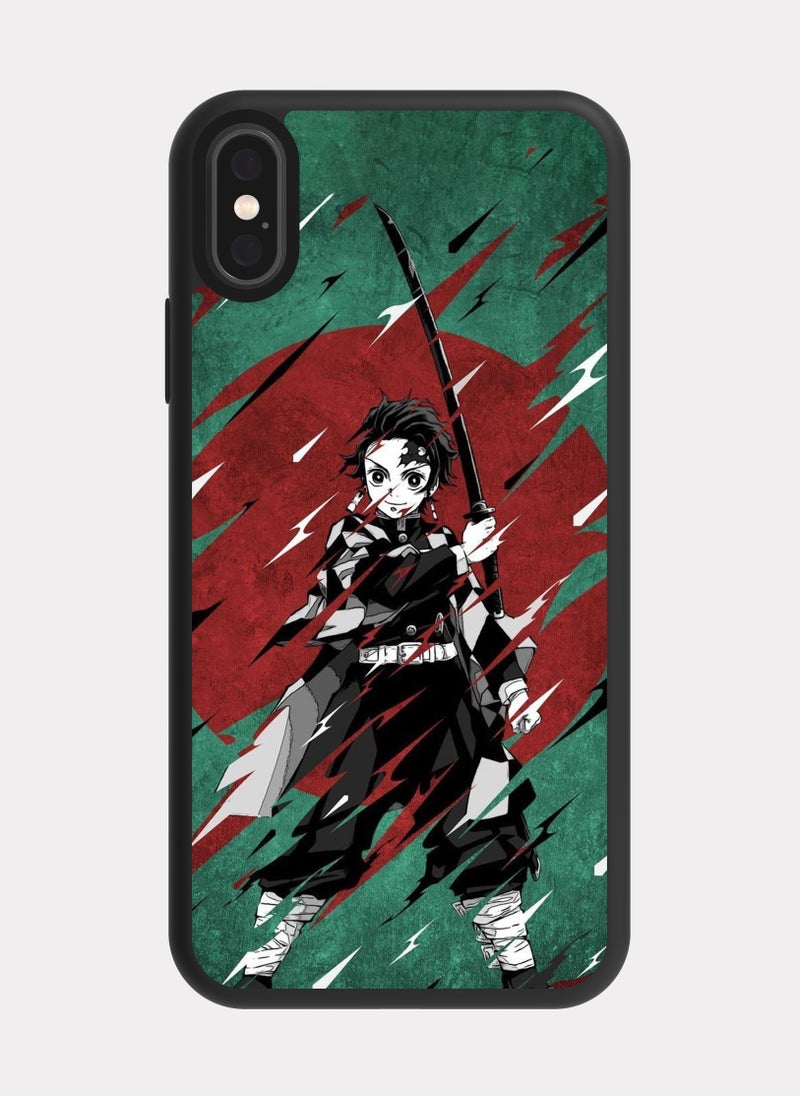 PXLAAT iPhone X case cover  Slayer Kimetsu No Tanjiro - Image 1