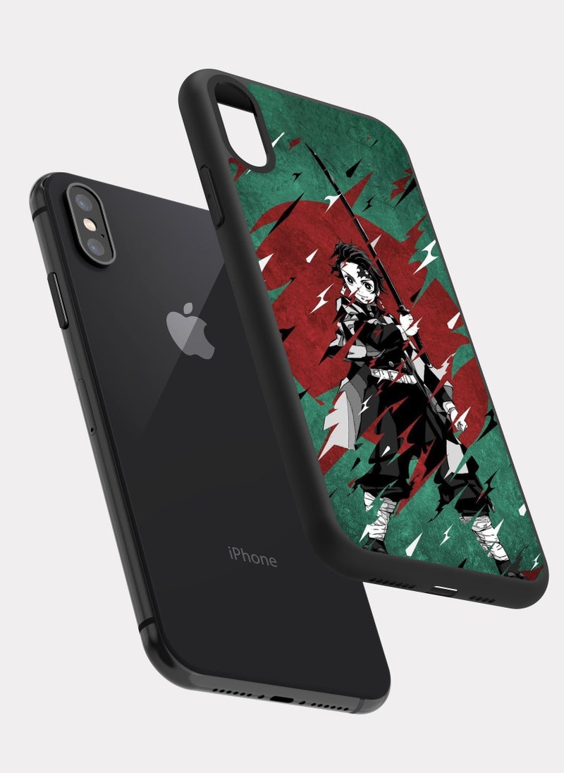 PXLAAT iPhone X case cover  Slayer Kimetsu No Tanjiro - Image 2