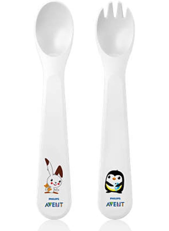 Philips Avent 5 - Pieces Toddler Mealtime Set For Suitable From 6 Months , White - Scf716 - 00 - Image 5