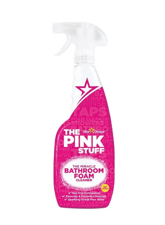Stardrops The Pink Stuff Miracle Bathroom Foam Cleaner 750ml - Image 1