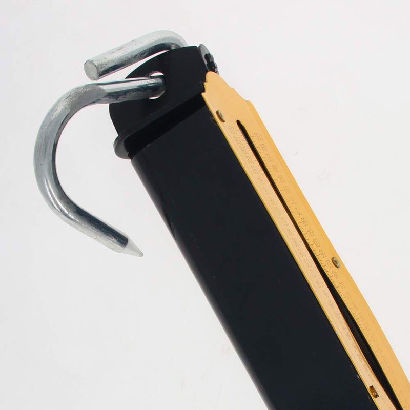 Utoolmart Spring Balance Hanging Hook Handheld Metal Weighing Force Scale Kilo & LBS 100KG - Image 4