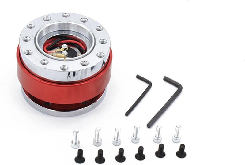 Wivplex Universal Aluminum Steering Wheel Quick Release Hub - Image 1