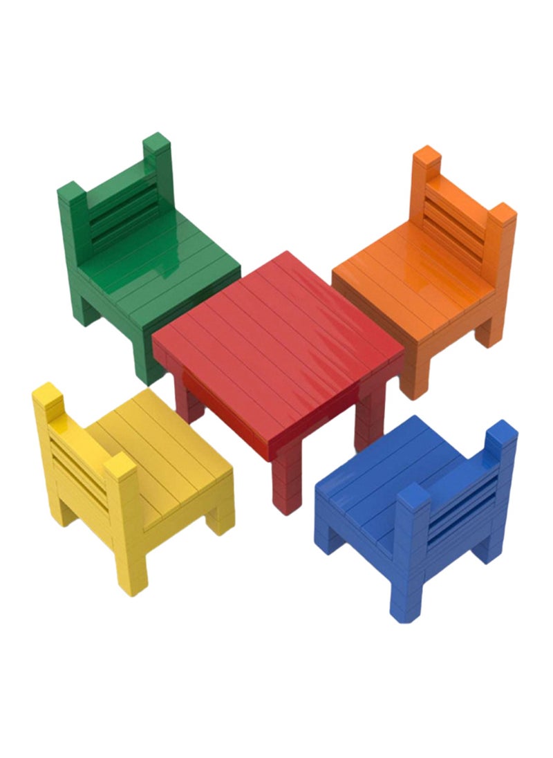 Large Table And Chair Building Block Toys, Banban Kindergarten Action Figures, Strange Man-Eating Monster Building Blocks, Gifts For Boys And Girls Game Fans  - Image 1