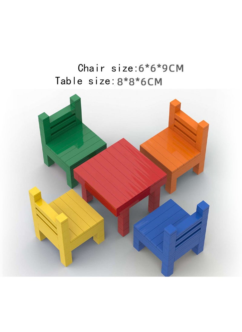 Large Table And Chair Building Block Toys, Banban Kindergarten Action Figures, Strange Man-Eating Monster Building Blocks, Gifts For Boys And Girls Game Fans  - Image 2