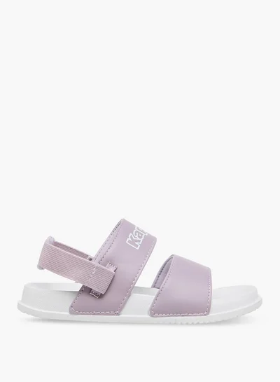 Kappa Girls' Logo Print Sandals with Elasticated Strap