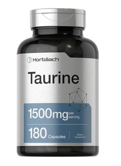 Horbäach Taurine 1500mg 180 capsules 