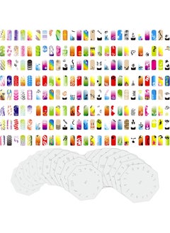 Custom Body Art Airbrush Nail Stencils - Design Series Set # 16 Includes 20 Individual Nail Templates with 13 Designs Each for a Total of 260 Designs of Series #16 