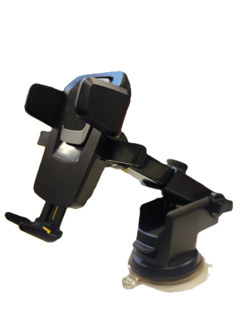 Car Mobile Phone Mount Silicon Sucker universal 360 Rotatable, Car Phone Clip Holder Universal Mobile Stand for Vehicle Dashboard Windscreen Air Vent Cell Smartphone Apple iPhone Pro Max Samsung Xiaomi