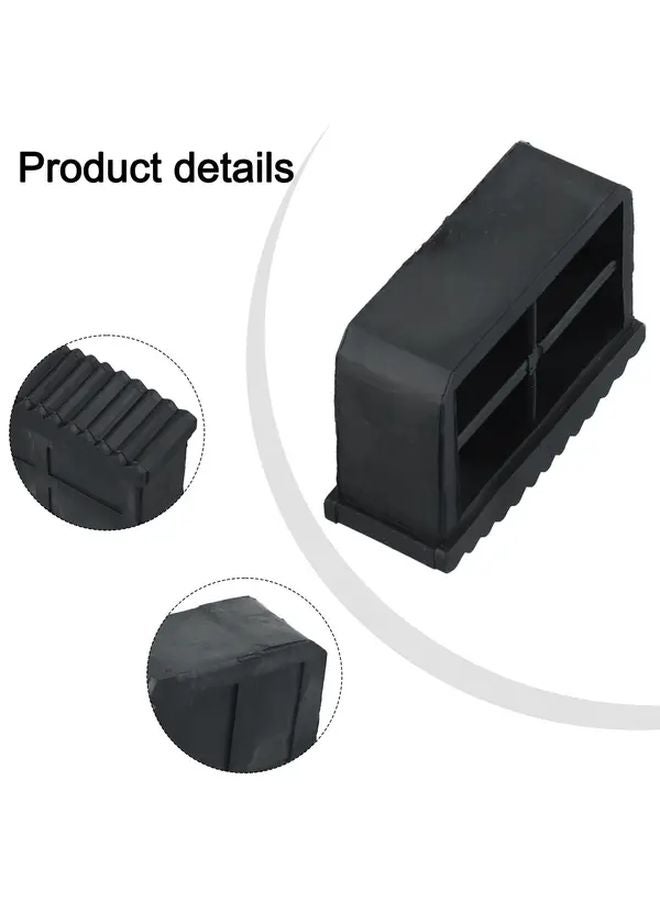 4pcs Heavy Duty Non Slip Ladder Feet Replacement Pads For Furniture And Stairs - Image 4