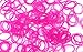Rainbow Loom Rose Jelly Rubber Bands Refill Cclips - Image 4