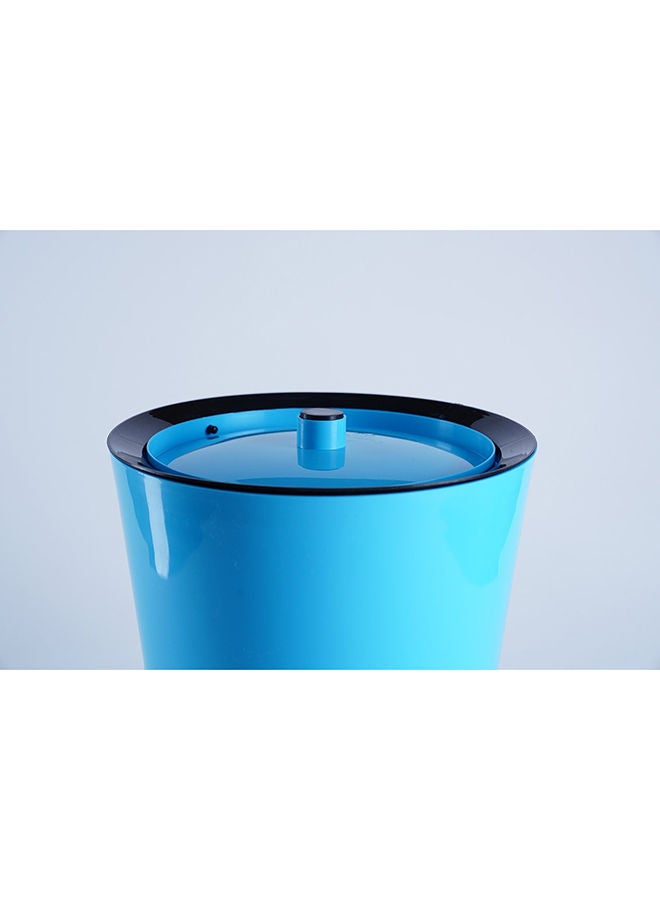 Pan Home سلة المهملات الأساسية |أزرق| مع غطاء | 8.5 لتر - Image 4