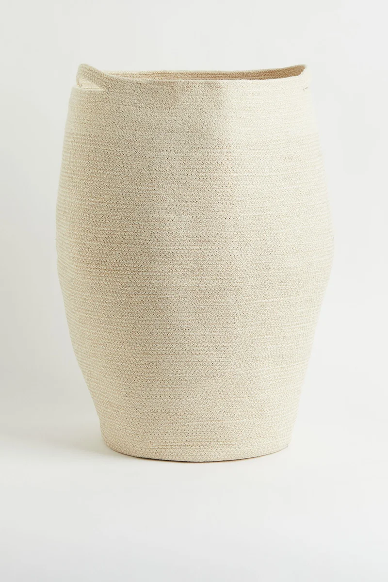 H&M Jute laundry basket