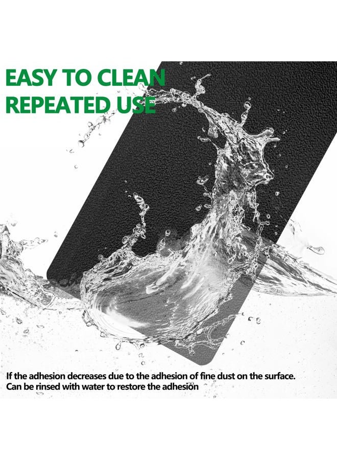 xbrtaia Dashboard Rubber mat, Non-Slip, 15.7"*7.8" Large Size, Dashboard Accessories for car Interior Organizer. - Image 3