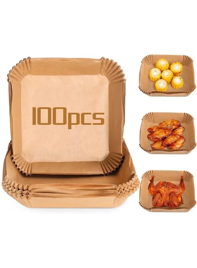 ورق اير فراير - 100 قطعة، غير لاصق، مربع، صغير - Image 1