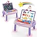 Cokzer Gift for 12 Year Old Girls Toddler Girl Toys with Magnetic Letters and Numbers Learning and Educational Toys for 1 2 Year Old Girls Birthday Unicorn Pink - Image 3