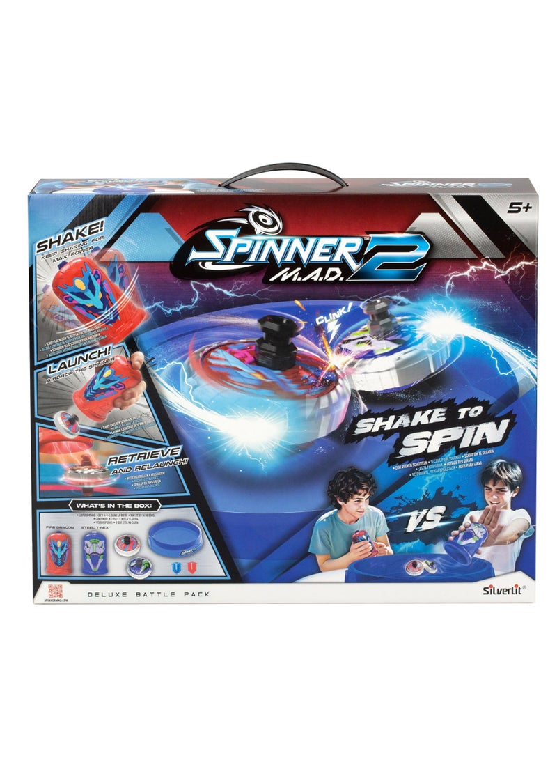 Silverlit Spinner MAD 2 Deluxe Battle Pack - Image 1