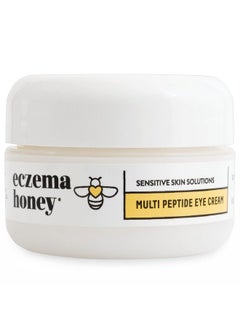 Multi Peptide Eye Cream Anti Aging Eye Cream For Dark Circles & Puffiness Facial Skin Care Products For Eczema Dry & Sensitive Skin (0.5 Oz)