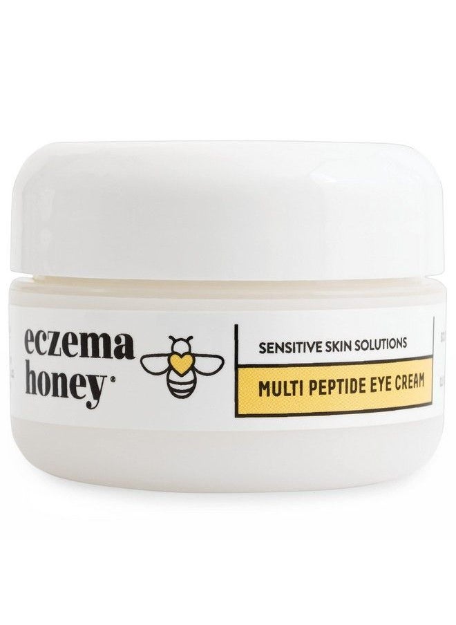 ECZEMA HONEY - Multi Peptide Eye Cream Anti Aging Eye Cream For Dark Circles & Puffiness Facial Skin Care Products For Eczema Dry & Sensitive Skin (0.5 Oz) - Image 1