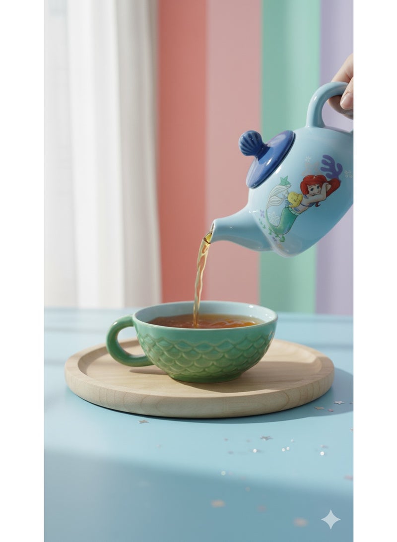 Little Mermaid Ariel Teapot and Cup (Single Set). - Image 3